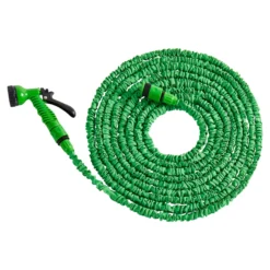 Flexibler Gartenschlauch + Gratis Sprühkopf 7,5 - 22,5m