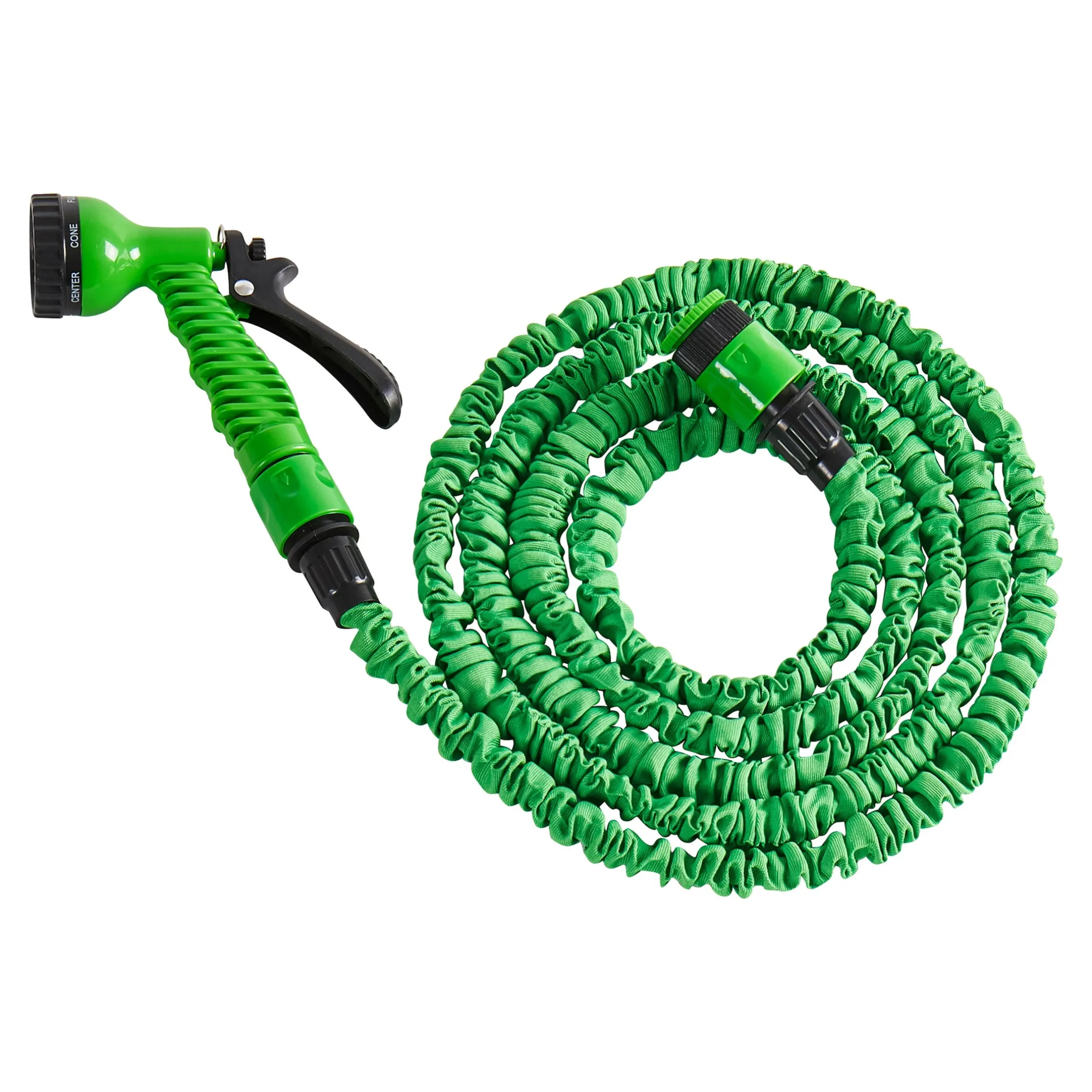 Flexibler Gartenschlauch + Gratis Sprühkopf 2,5 - 7,5m