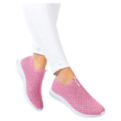 Flexi-Damensneaker „Federleicht“ 4.0 berry