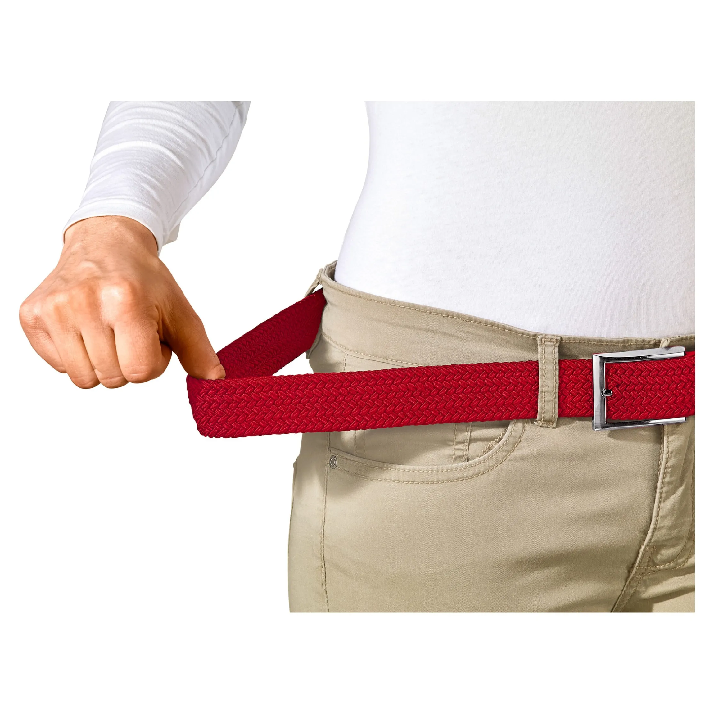 Flexigürtel "Damenspezial" rot