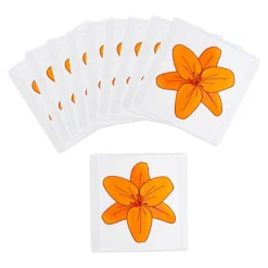 Fliegenfalle "Blume", selbstklebend, 10 Stück