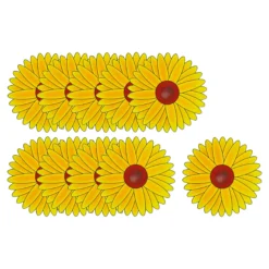 Fliegenfalle "Sonnenblume", 10 Stück