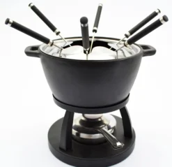 Fondue Set, Gusseisen -