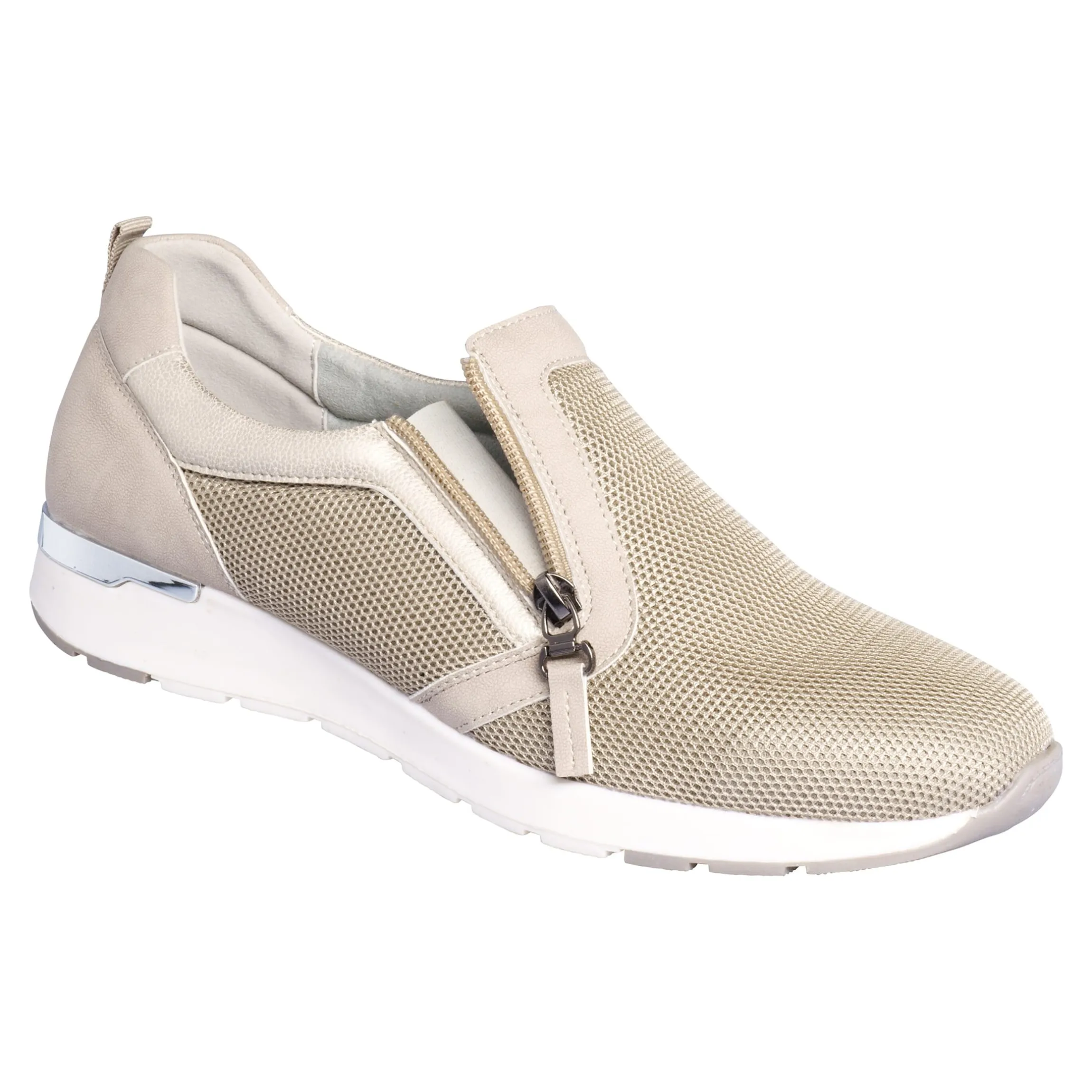 Freizeitschuh "Franka" beige