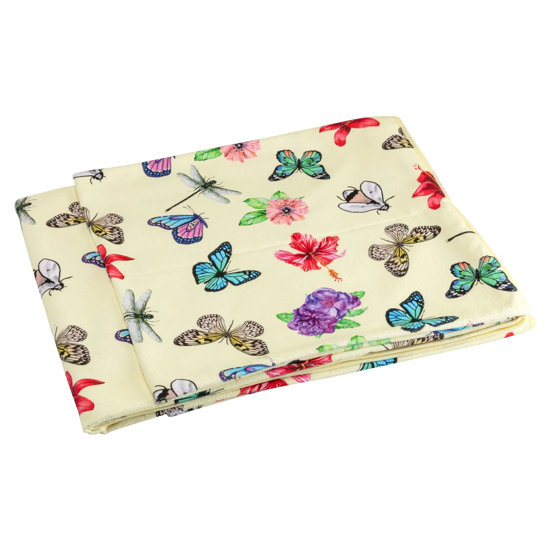 Frottee-Set Sofa- und Sessel-Schoner „Schmetterling“