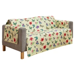 Frottee-Sofaschoner „Schmetterling“