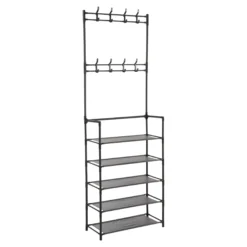 Garderobe mit Schuhregal