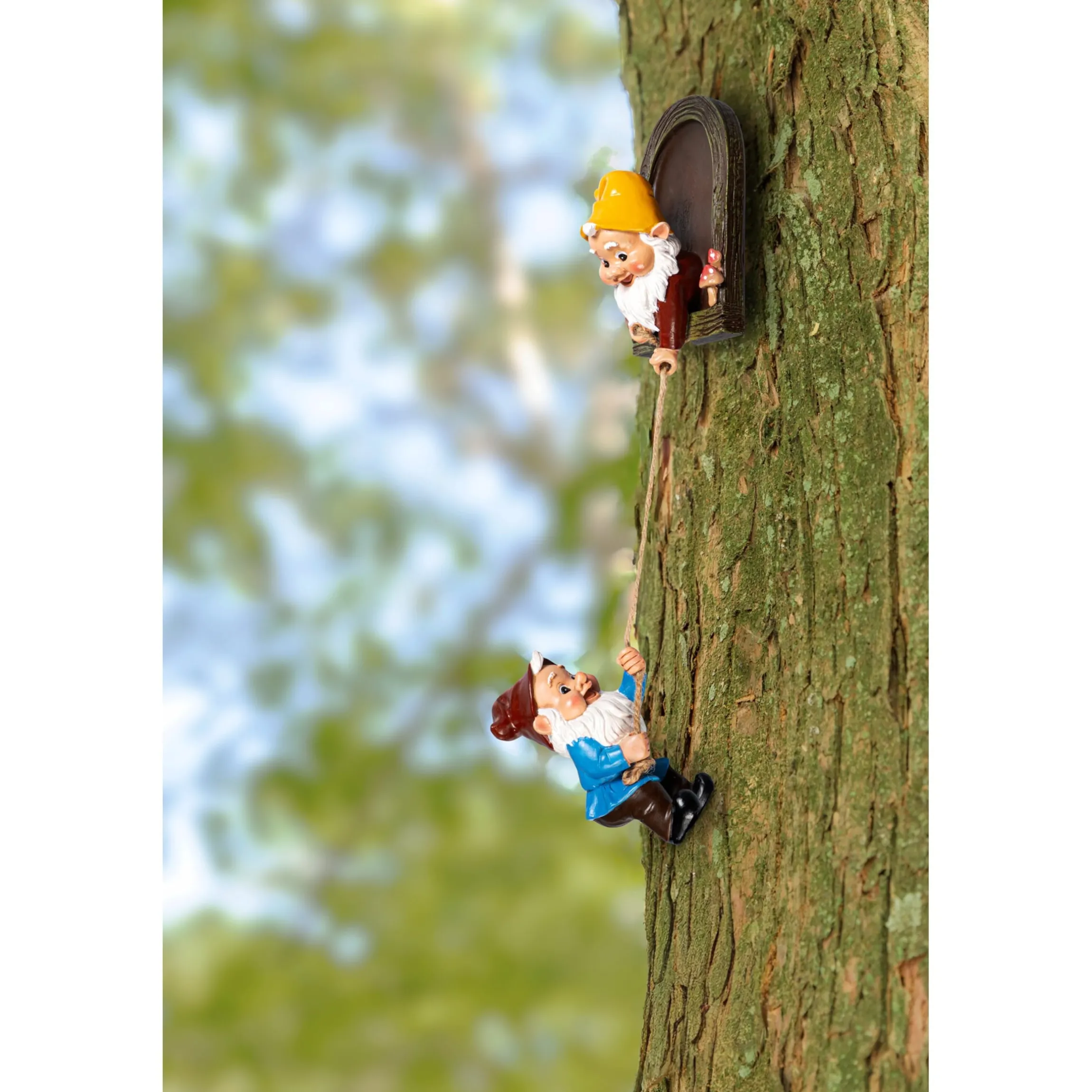 Gartenfigur zum Aufhängen „Rudi und Hugo“