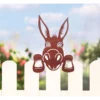 Gartenzaun-Deko „Esel-König“
