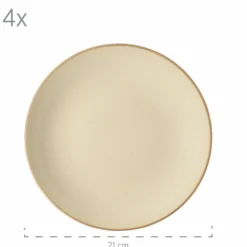 Geschirr-Set, Keramik Ossia Sand