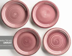 Geschirr-Set, Steingut Lumaca Berry