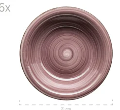 Geschirr-Set, Steingut Lumaca Berry
