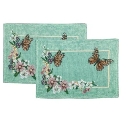 Gobelin-Tischset „Schmetterling“, 2 Stück