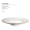 Gourmetteller Set, Porzellan Pintar Beige / Blau