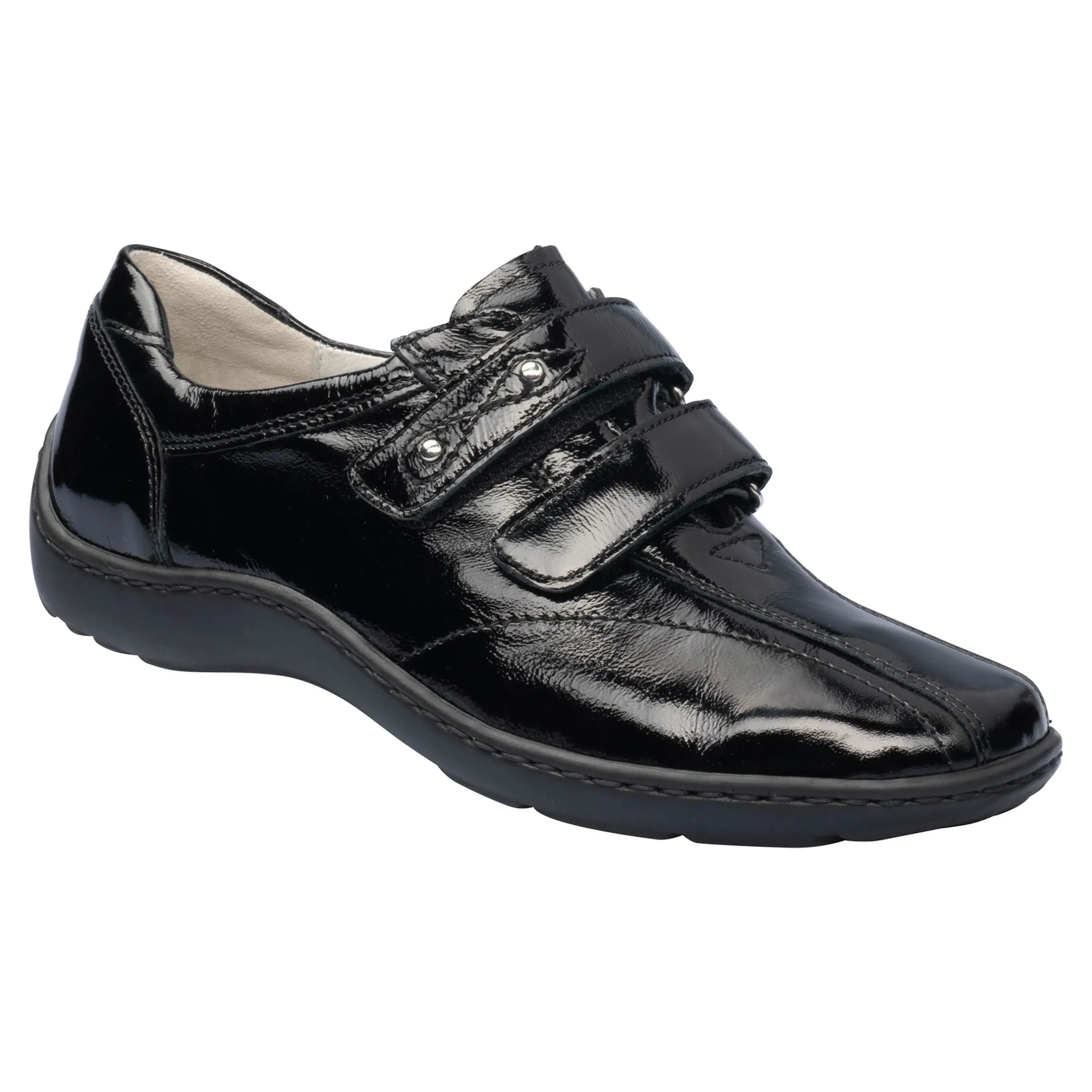 Halbschuh Henni schwarz lack