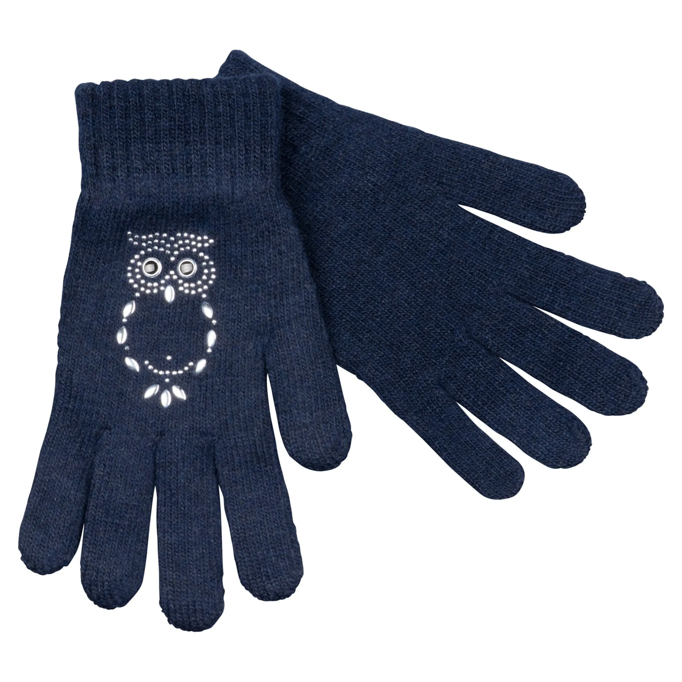 Handschuh "Eule" blau