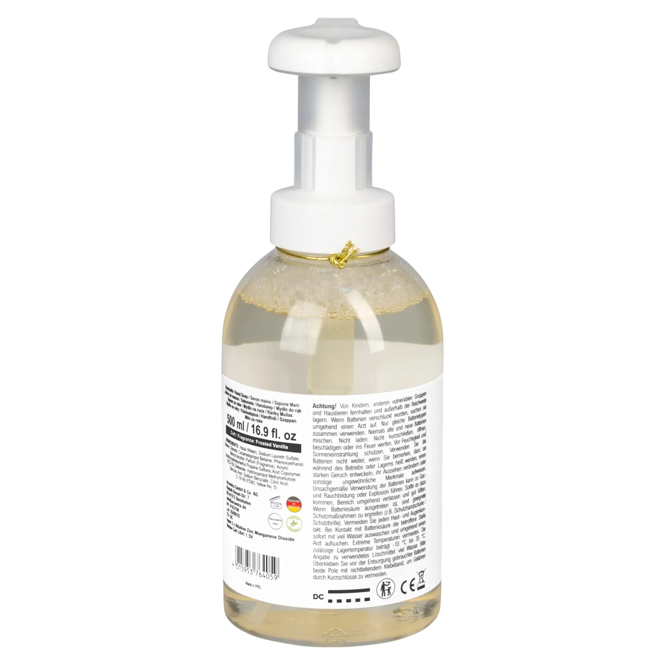 Handseife „Melodie“, 500 ml Winter Glamour "Jingle Bells"