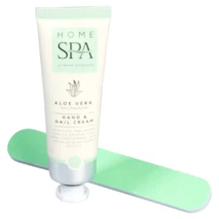 Hand- und Nagelcreme, 30 ml + Feile, Nagel-Set "Aloe Vera"