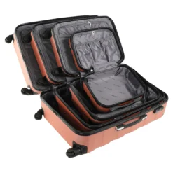 Hartschalen-Koﬀer-Set „Essential“, 4-teilig
