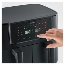 Heißluftfritteuse Black Line „Dual“ FR 2463