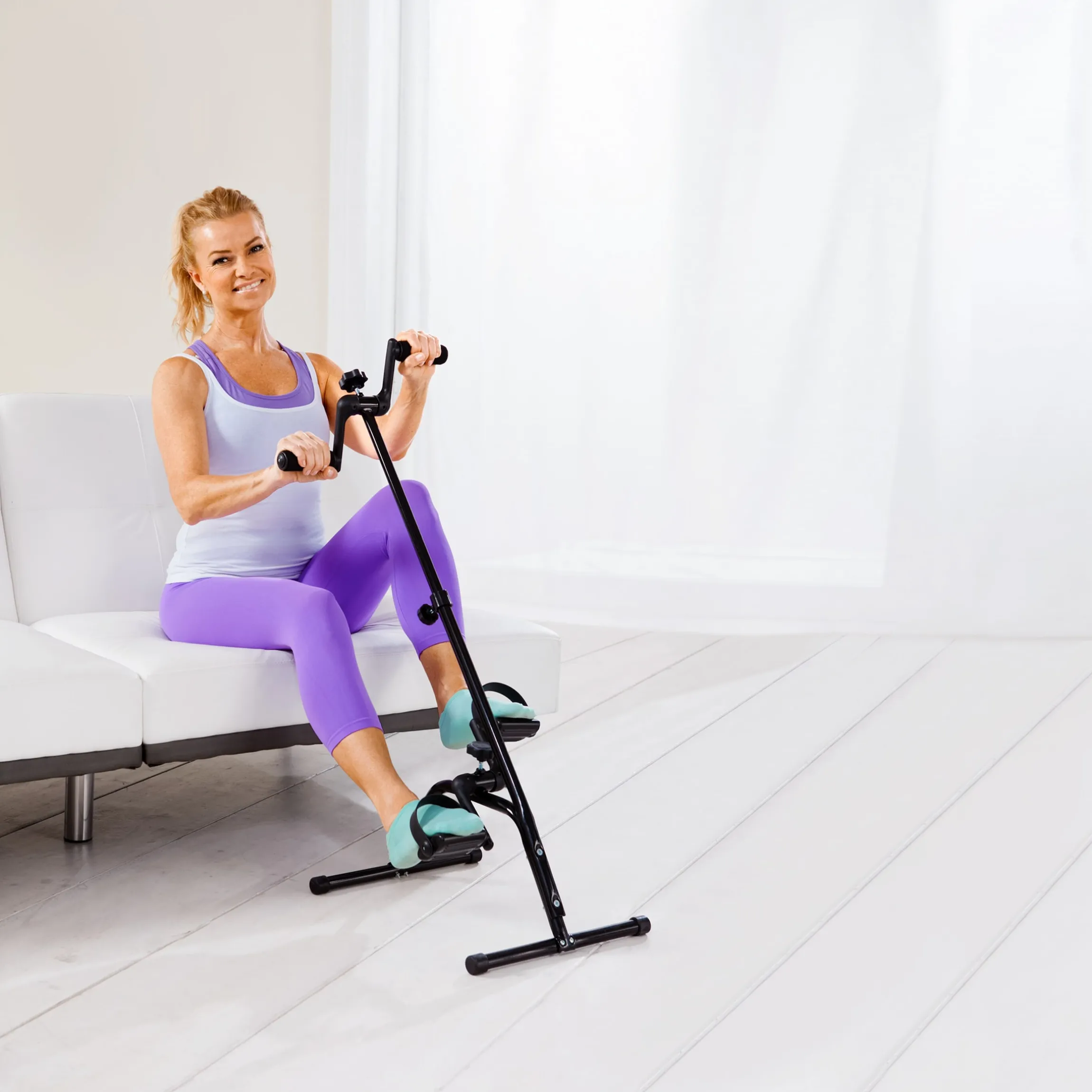Heimtrainer "2-in-1"
