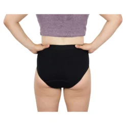 High-waist-Slip mit Saugeinlage