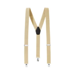 Hosenträger beige