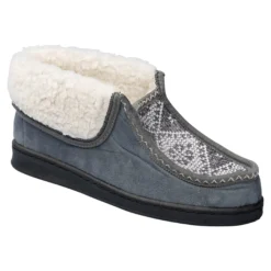 Hüttenschuh, gemustert