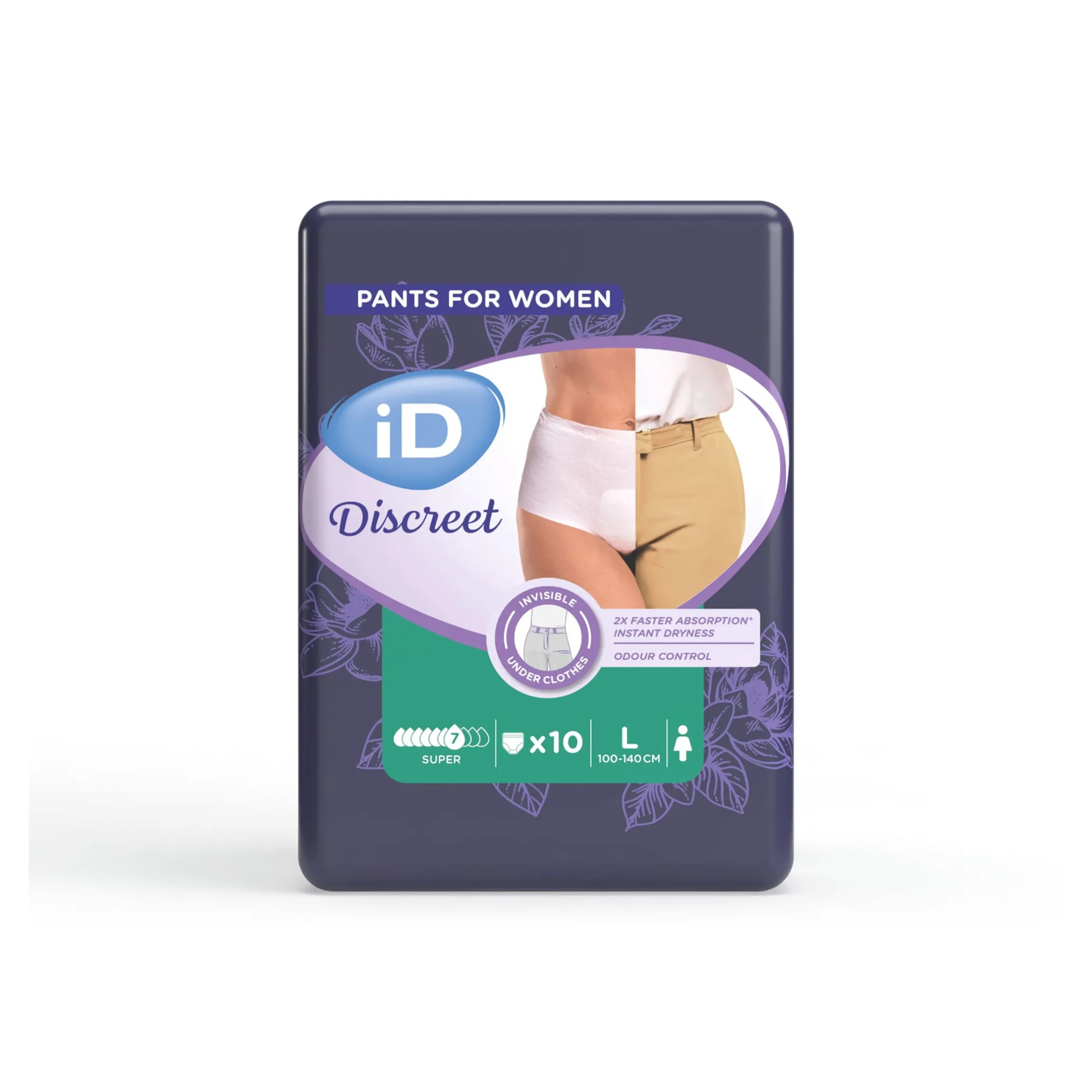 Inkontinenz-Slip, super, Discreet Pants Women