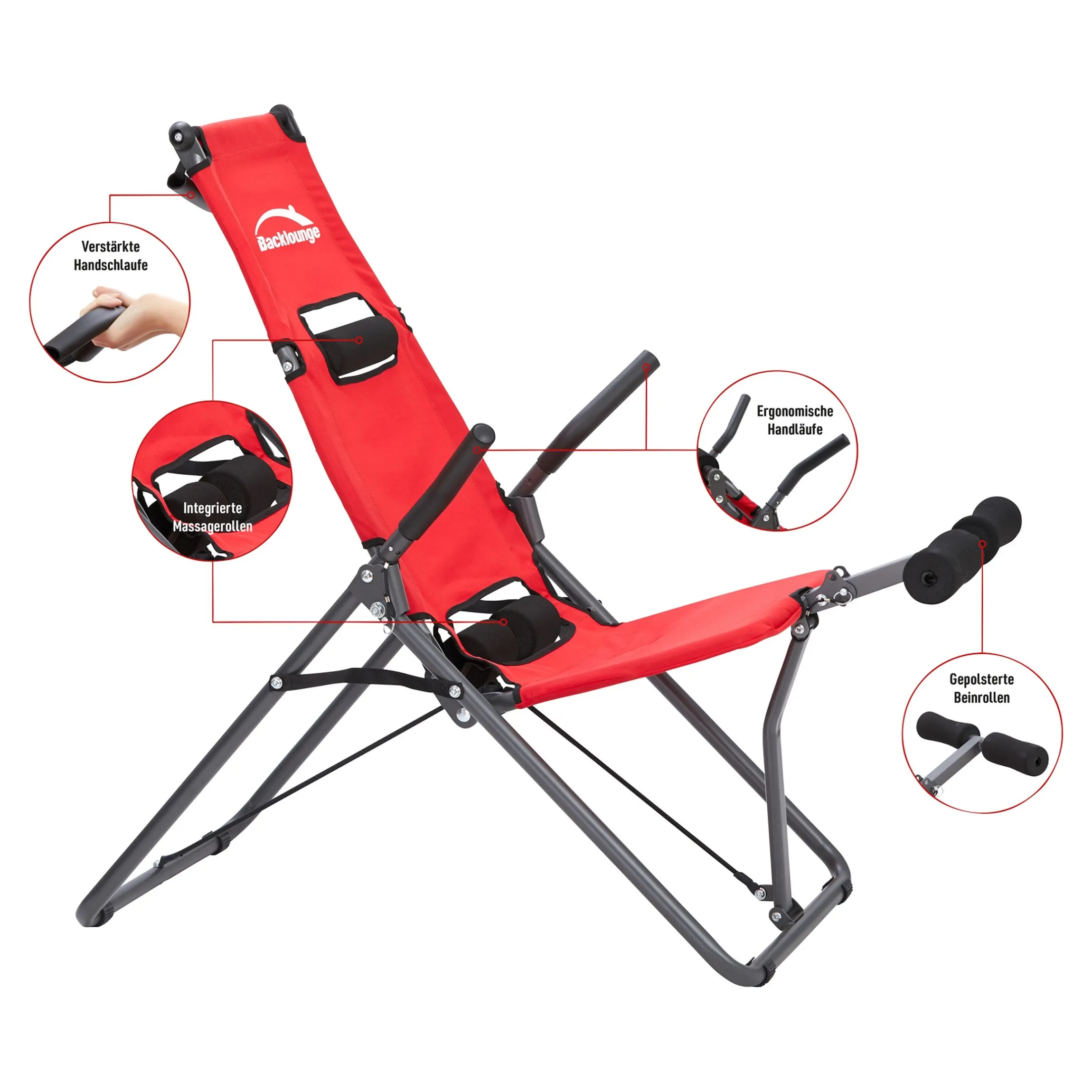 Inversionstrainer "2 in 1" "Backlounge"