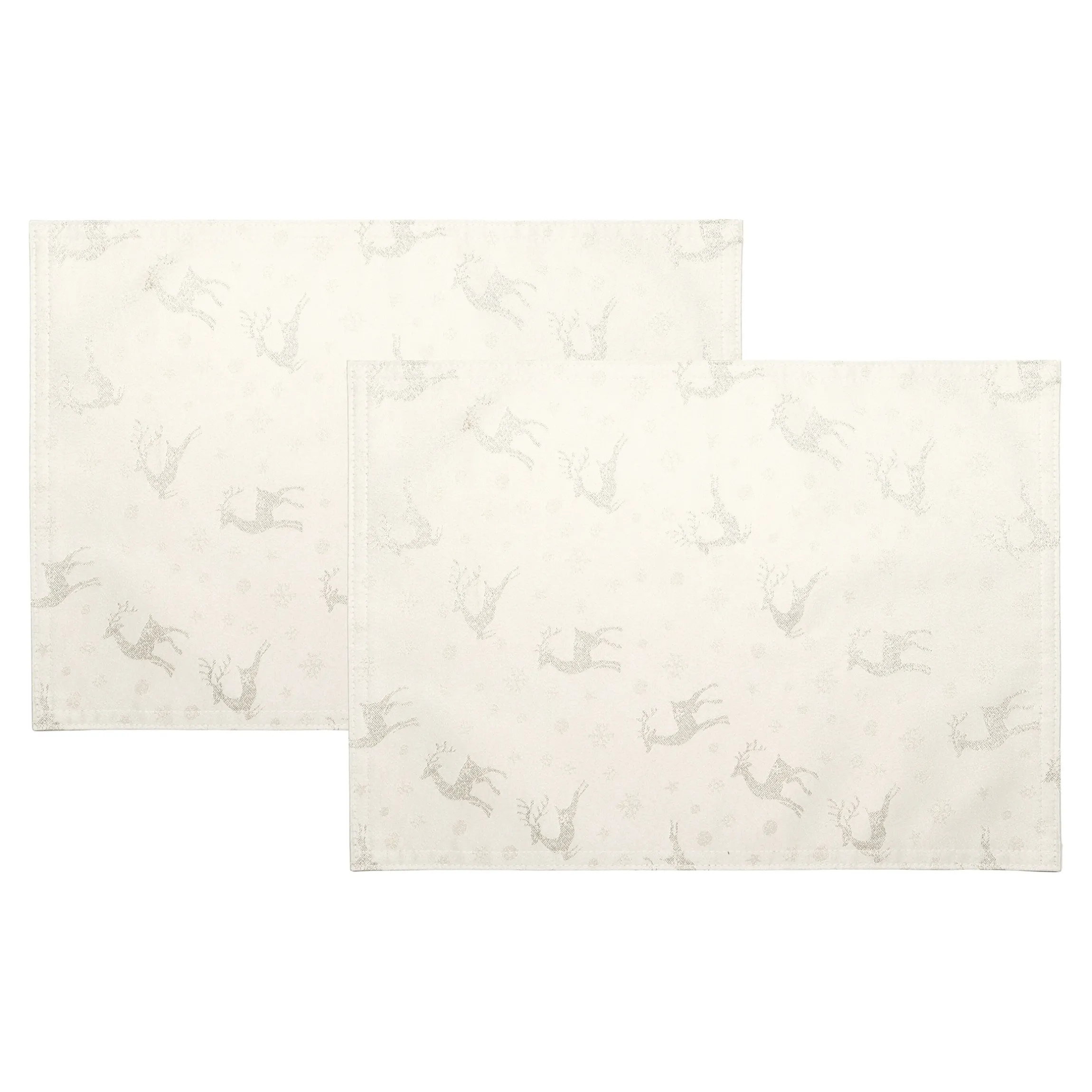 Jacquard-Platzset „Rentierzauber“, 2 Stück