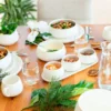 Kaffeebecher Set, Porzellan Taya