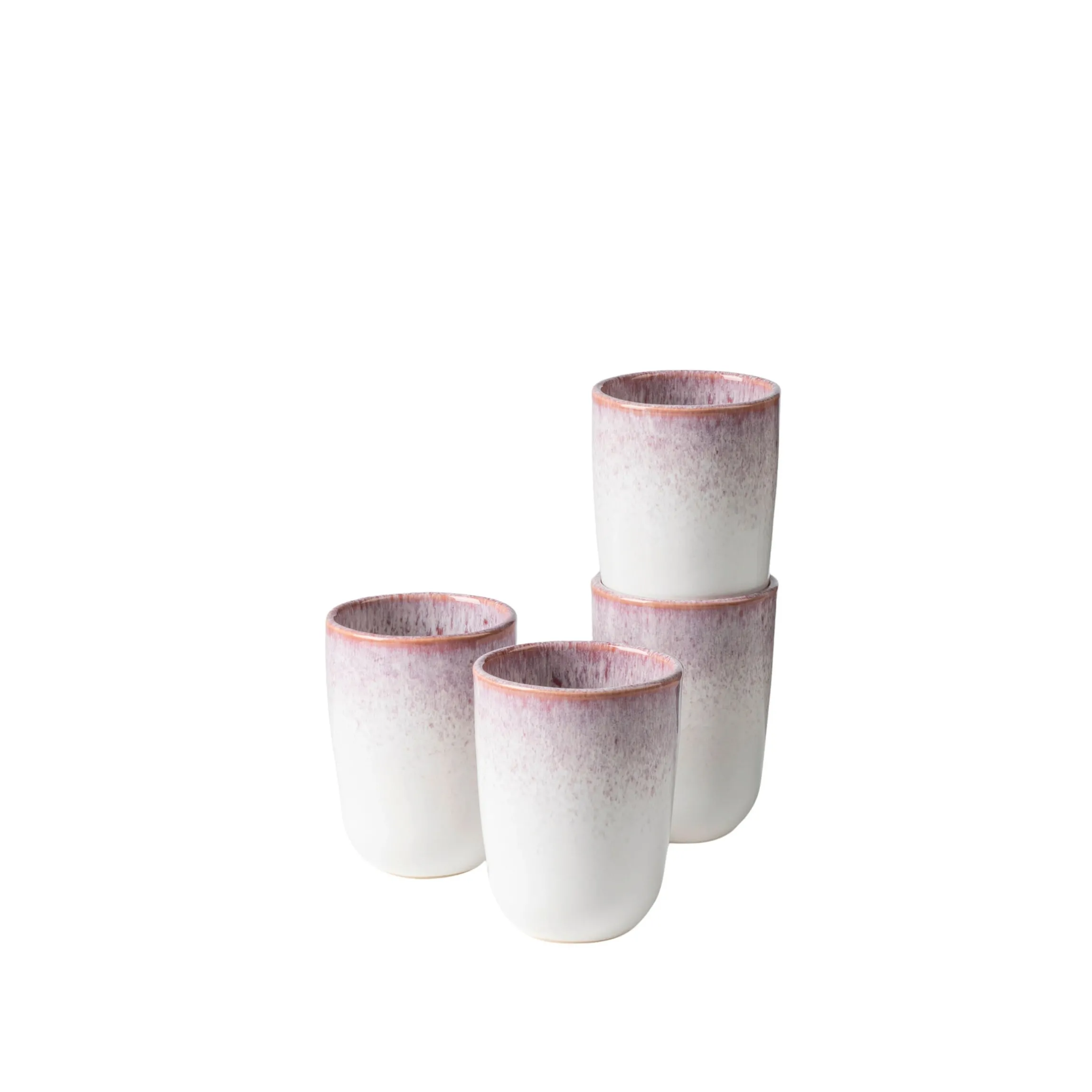 Kaffeebecher-Set, Steinzeug Alpenwiese Beere