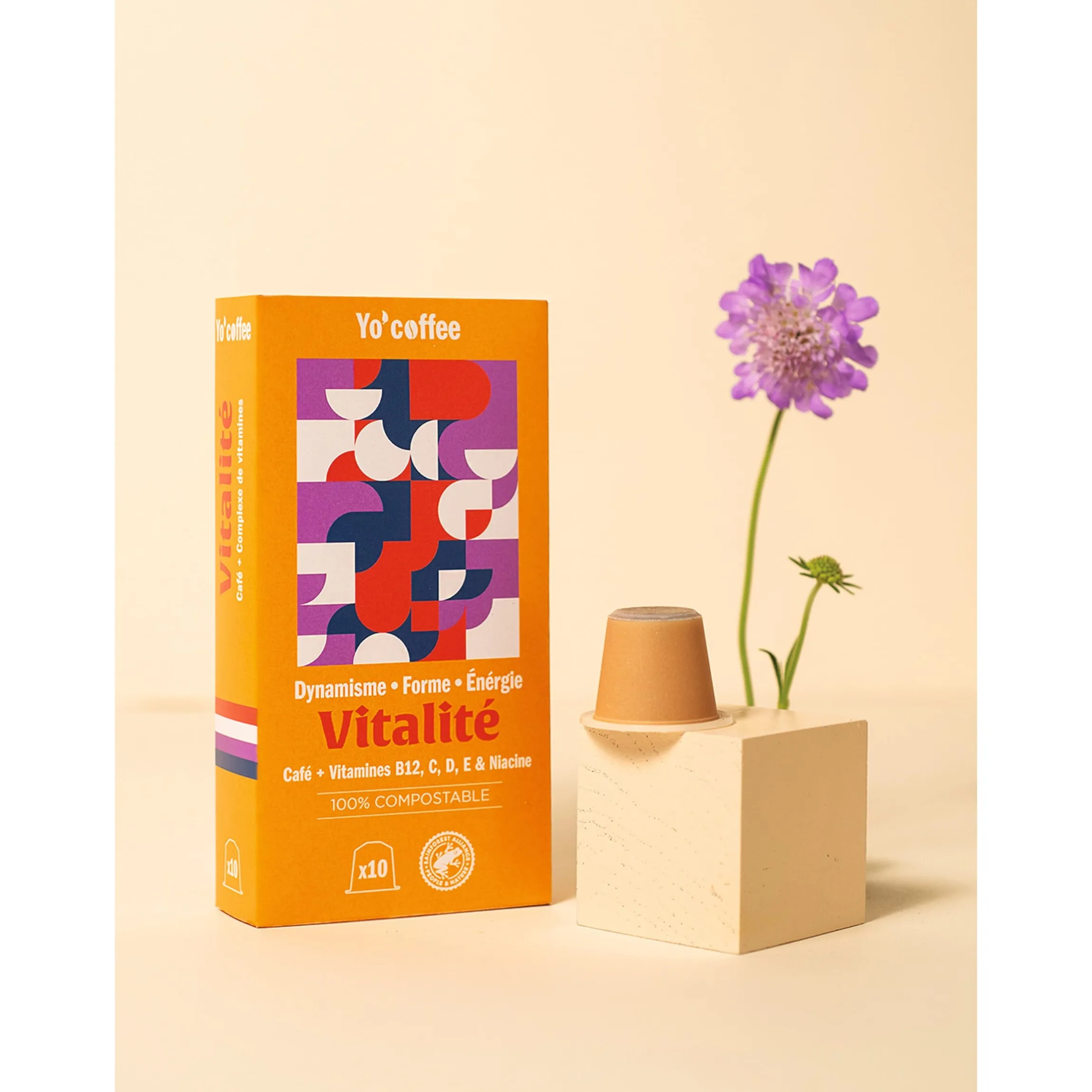 Kaffeekapseln Vitalität mit Multivitaminen