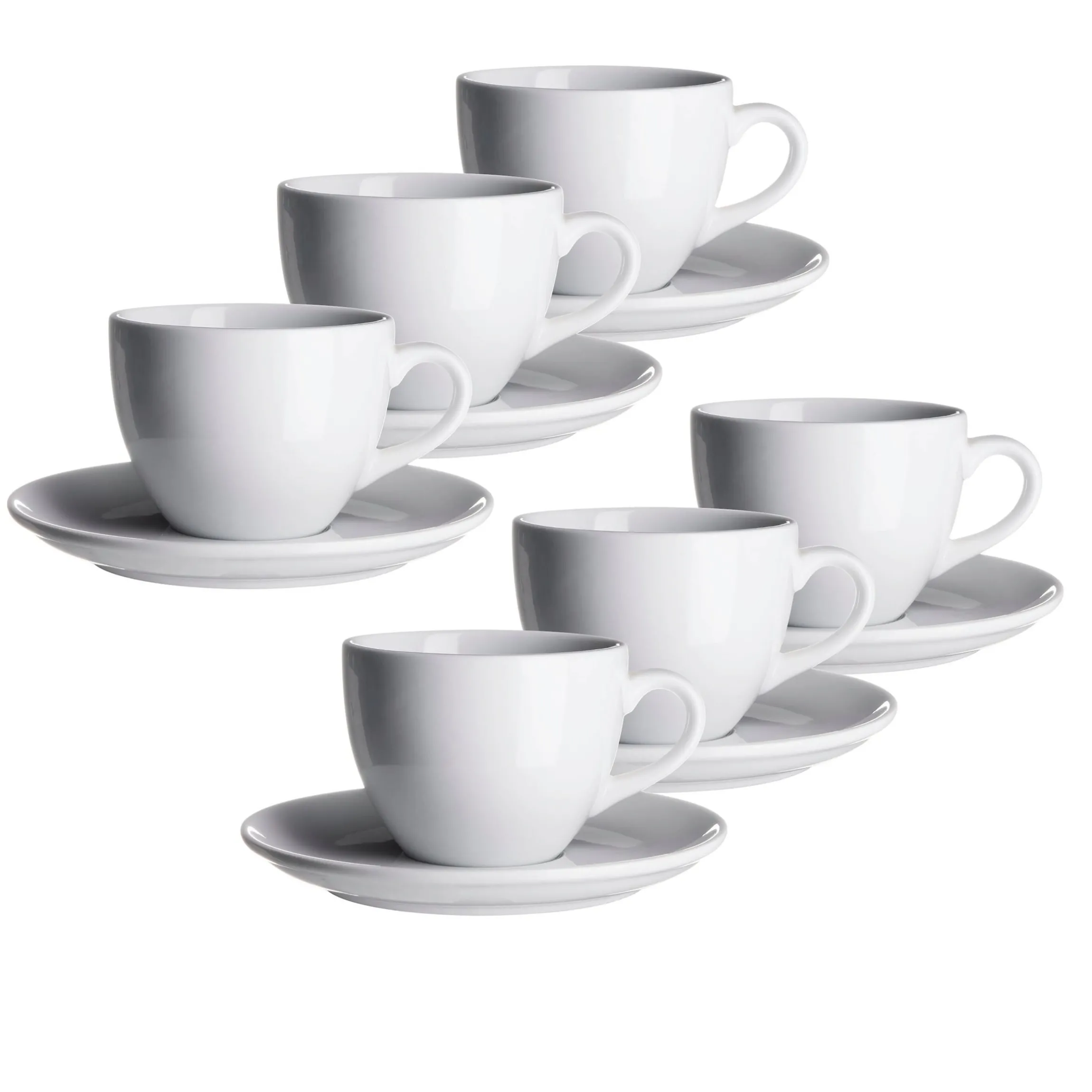 Kaffeetassen-Set, Porzellan COLOMBIA