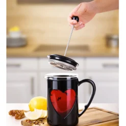 Kaffee- und Teebereiter "Herz", 800 ml