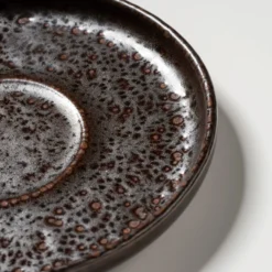 Kaffeeuntertassen-Set, Steinzeug Glockenklang