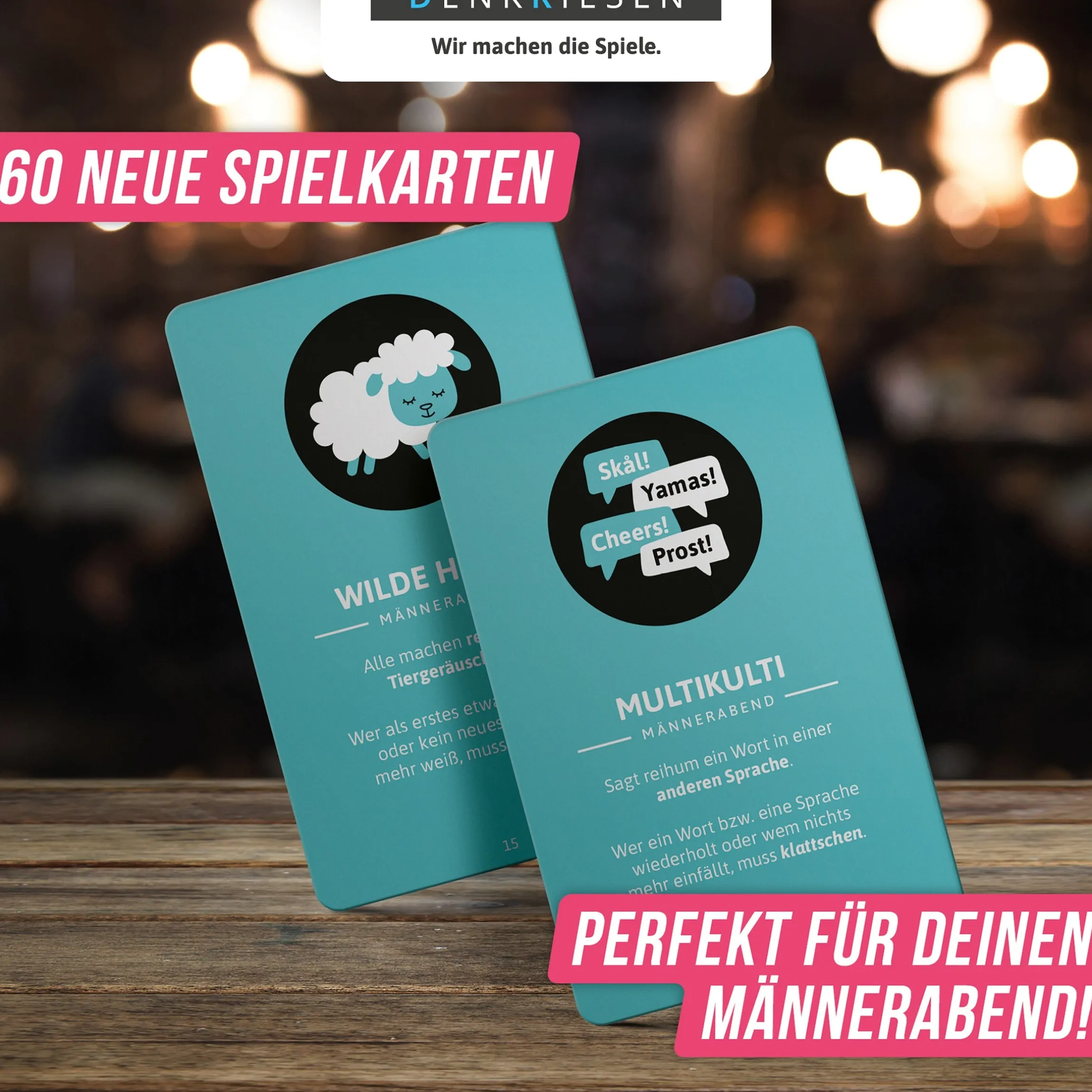 Kartenspiel klattschen Männerabend