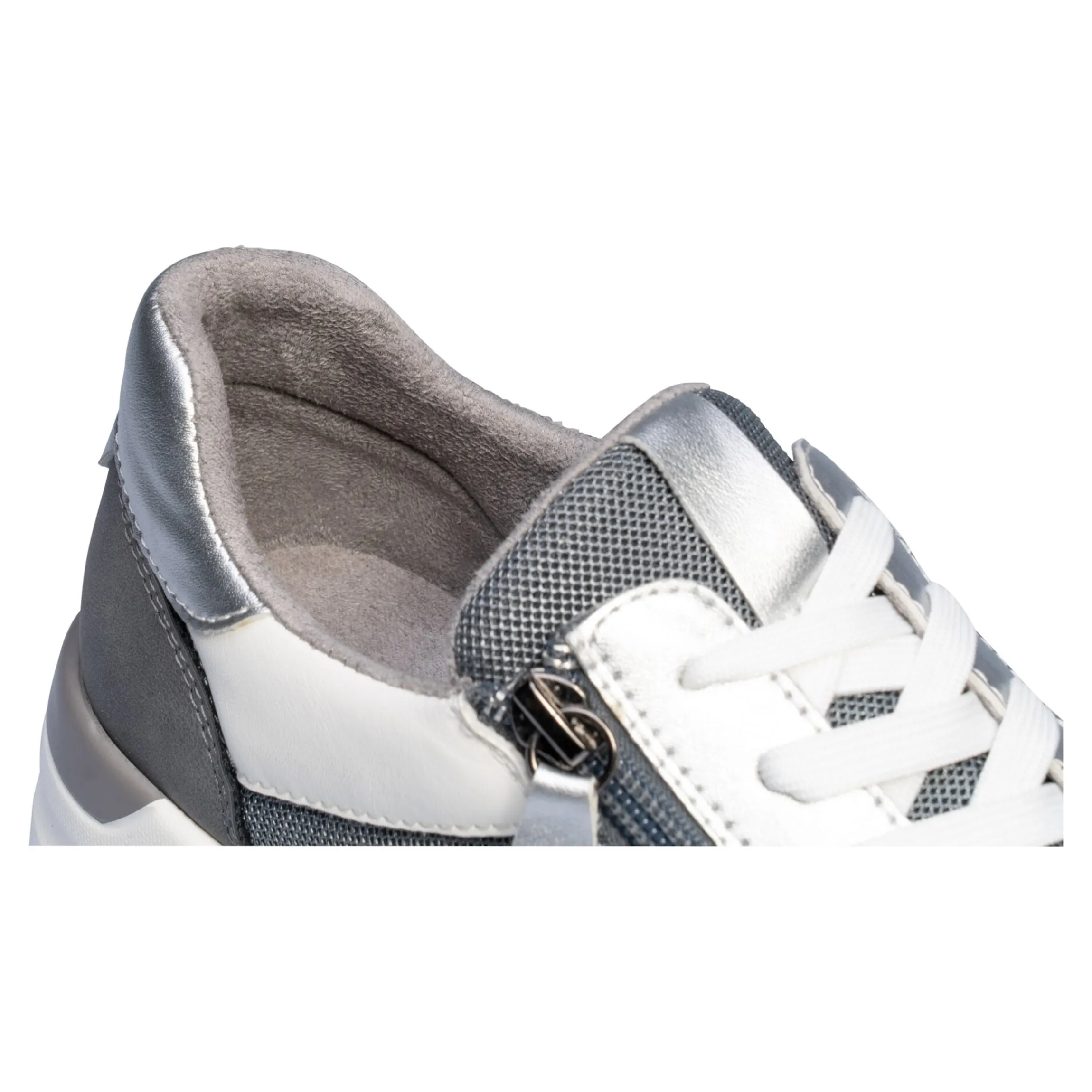 Keil-Sneaker H-Weite „Federleicht“ grau