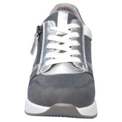 Keil-Sneaker H-Weite „Federleicht“ grau