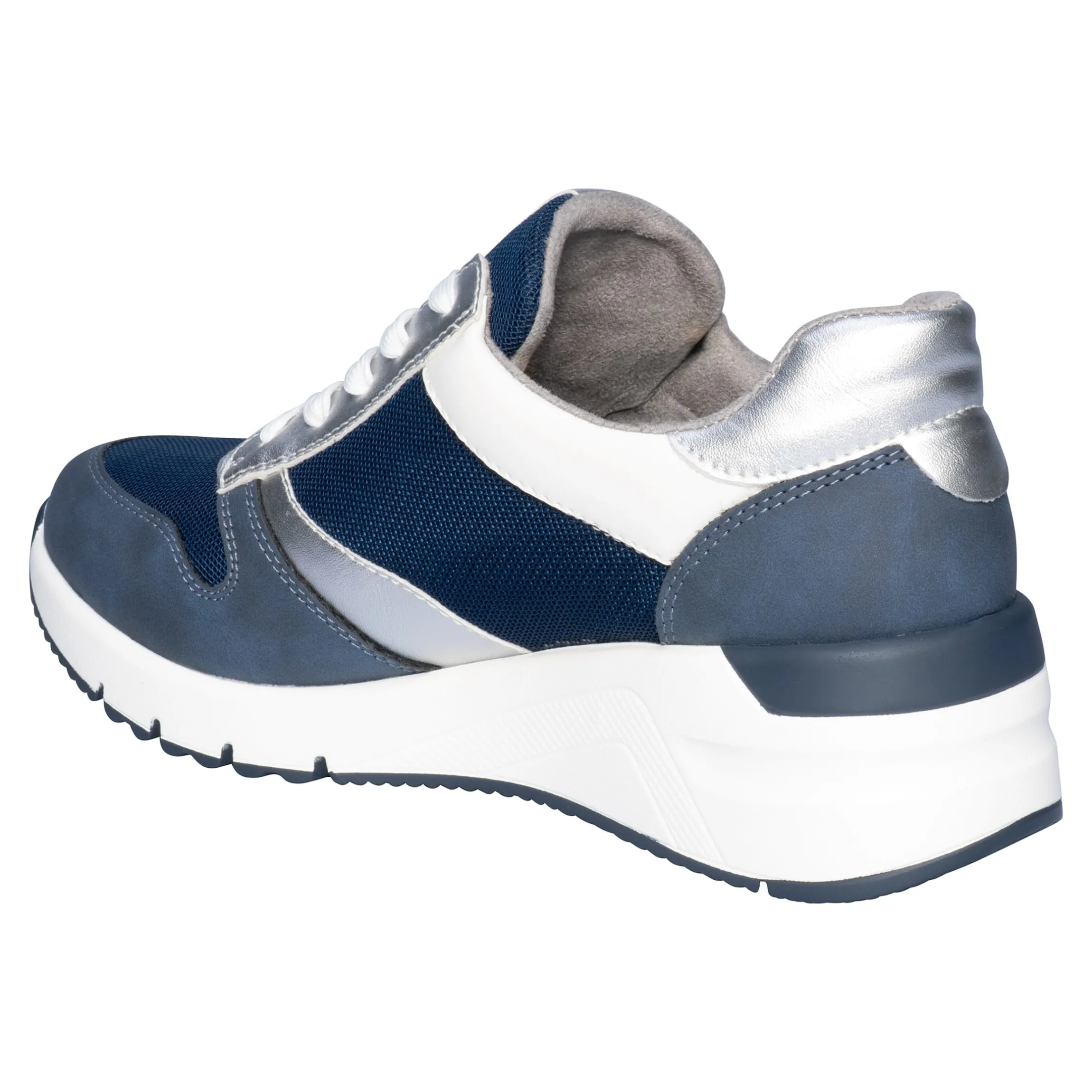 Keil-Sneaker H-Weite „Federleicht“ blau