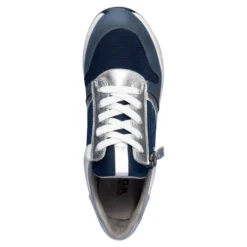 Keil-Sneaker H-Weite „Federleicht“ blau