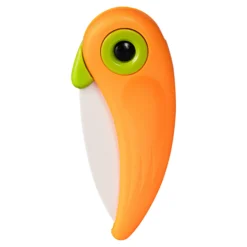 Keramik-Klappmesser „Papagei“, 1 Stück
