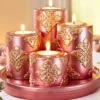 Kerzenteller "Adventszeit", 5-teilig