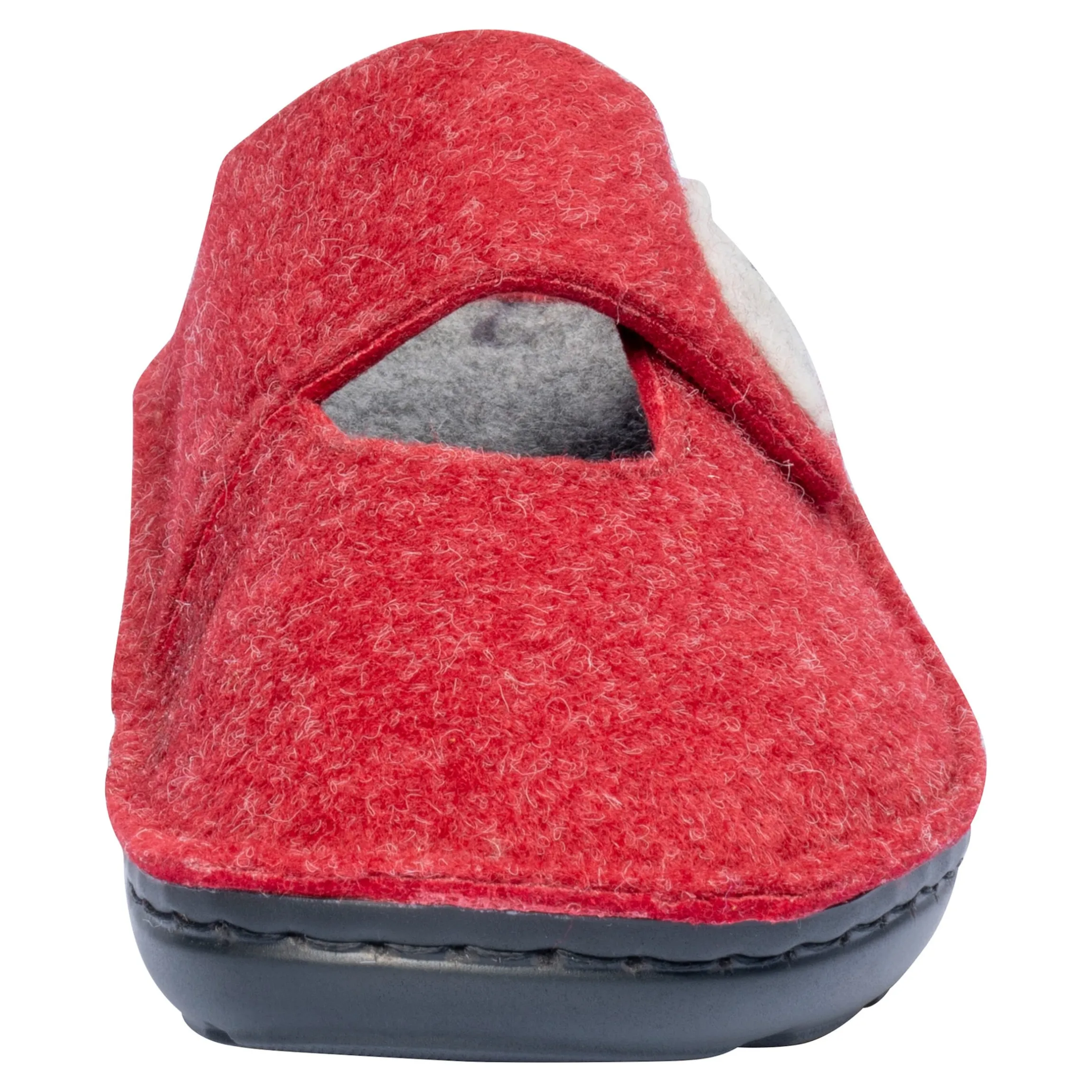 Klett-Pantolette "Karin" bordeaux