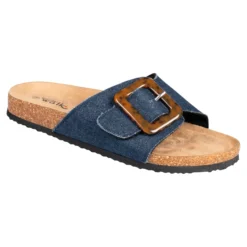 Klett-Pantolette „Miriam“ jeans