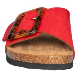 Klett-Pantolette „Miriam“ rot