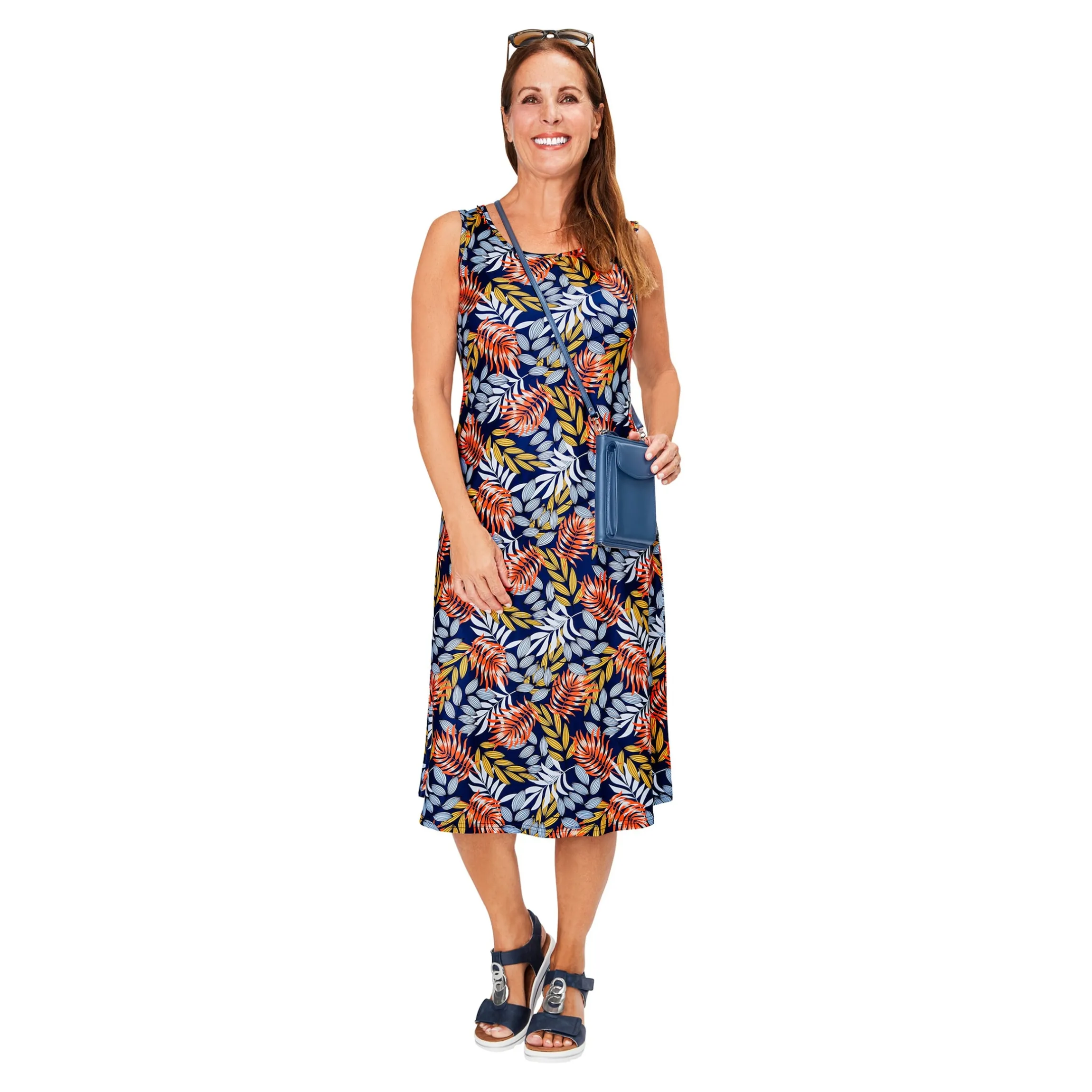 Klett-Sandale "Elegant" marine