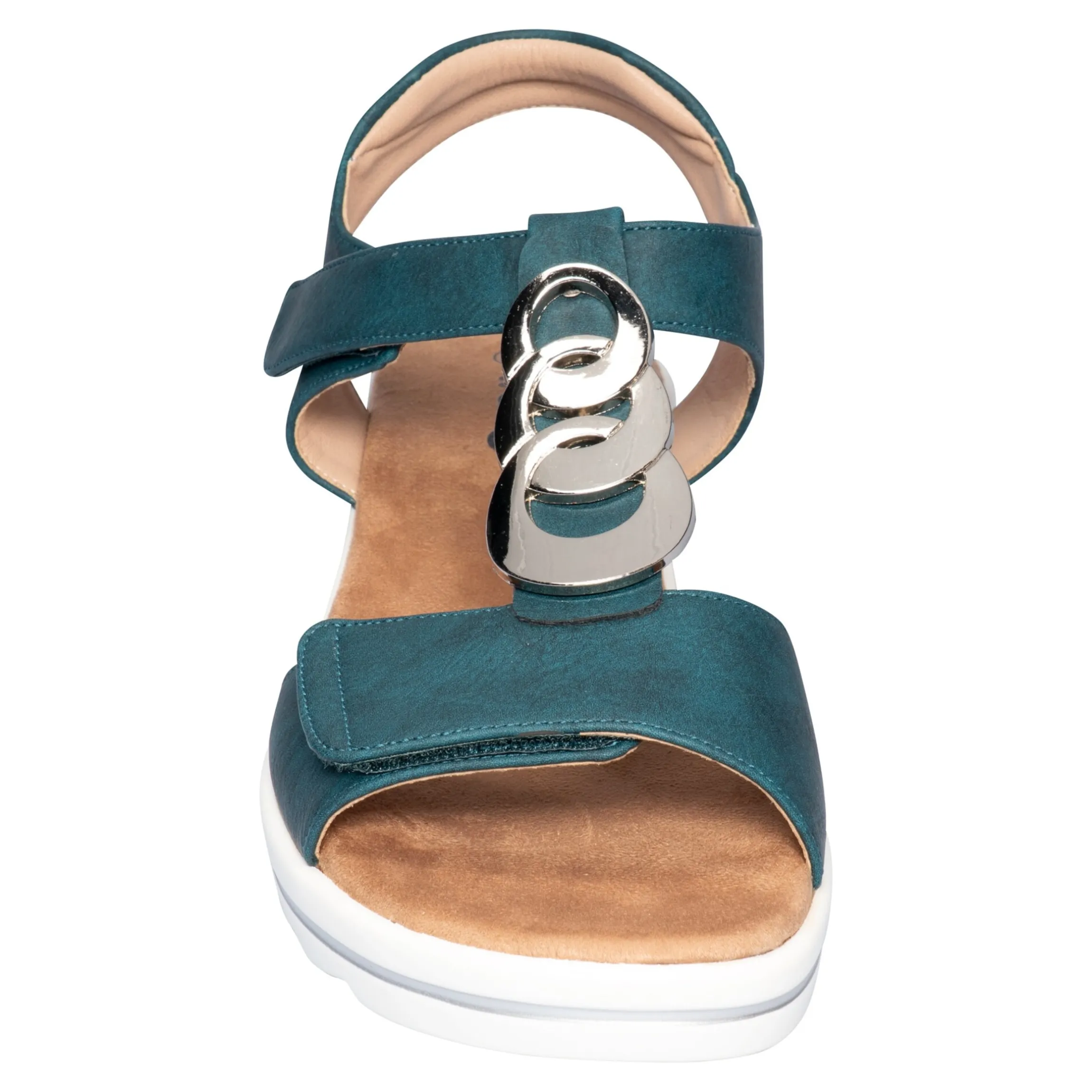Klett-Sandale "Elegant" petrol