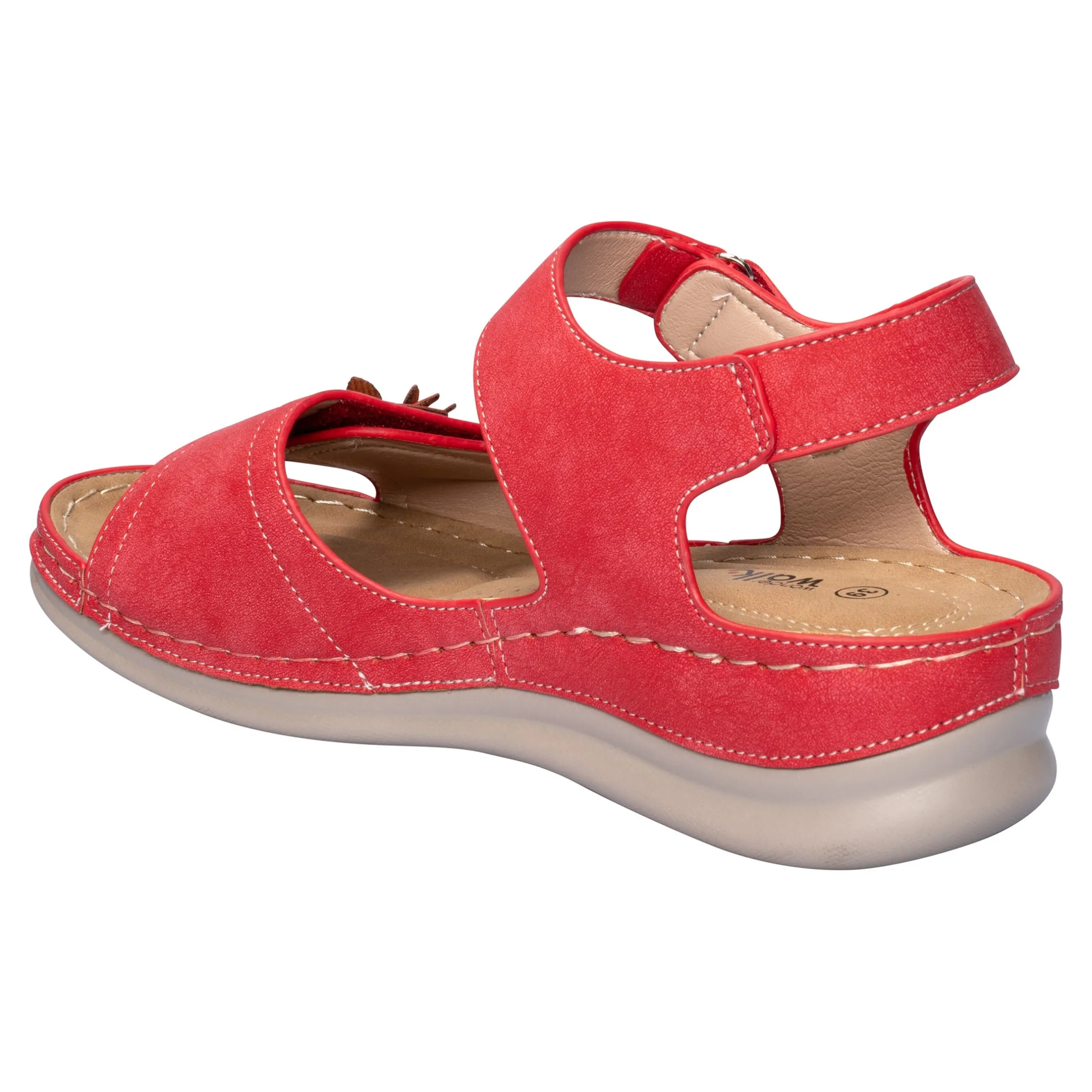 Klettsandalette „Carmen“ rot